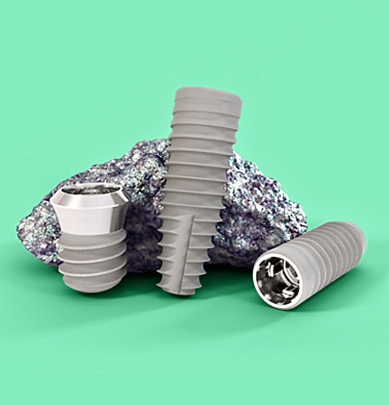 Implant dentar Straumann și componente protetice