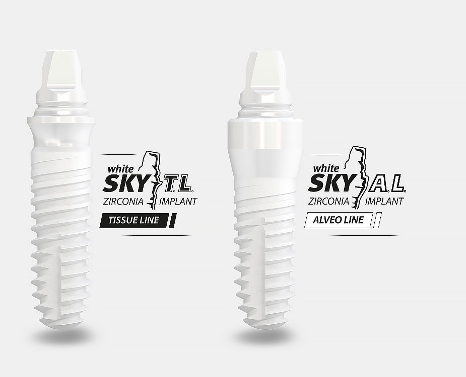 Implant Bredent whiteSKY din zirconiu