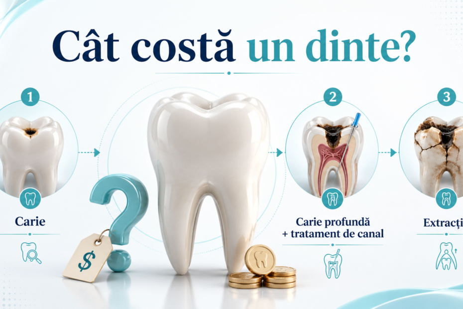 Costurile posibile pentru repararea unui dinte afectat